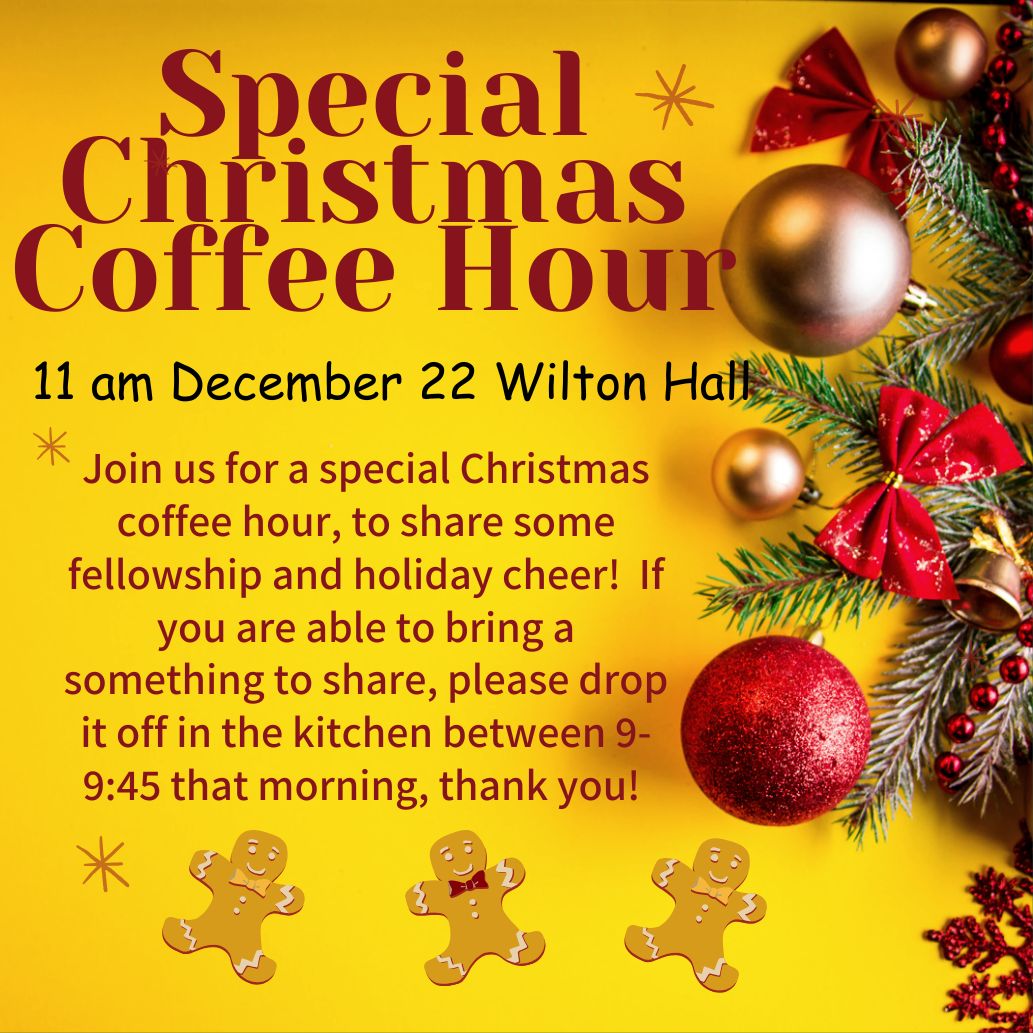 Christmas Coffee Hour 2